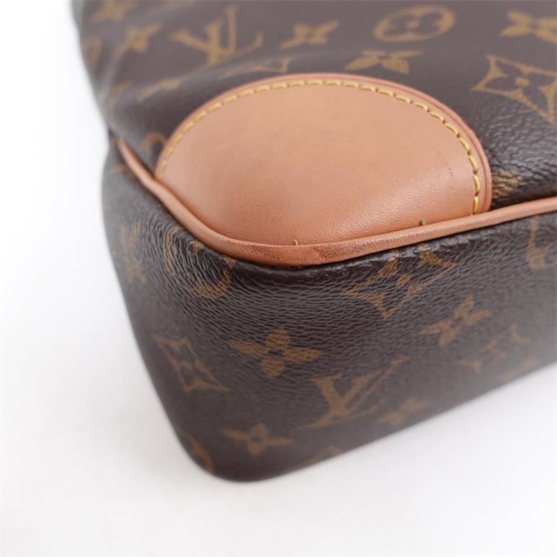 Pre-Owned Louis Vuitton Odeon Mm Monogram Canvas Satchel