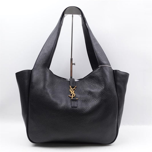 Pre owned Saint Laurent Bea Black Calfskin Tote Bag