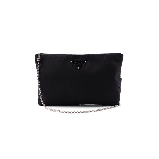 Pre-owned Prada Black Nylon Shoulder Bag