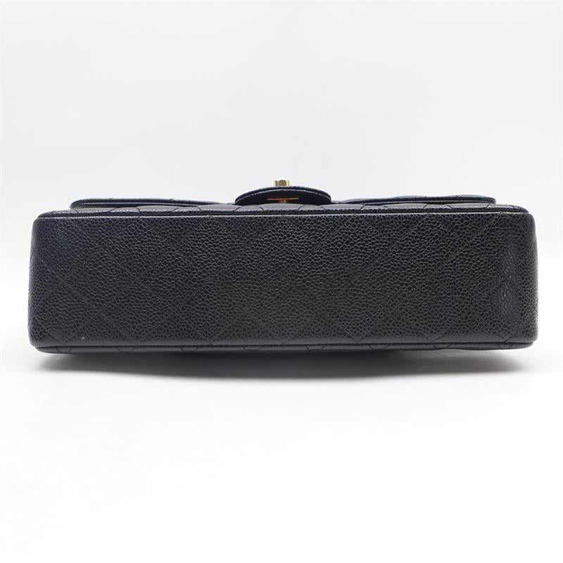 Chanel CF Medium Black Caviar Shoulder Bag