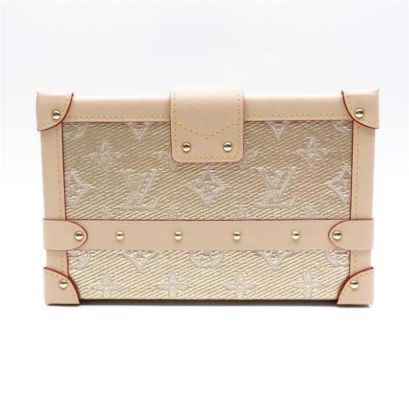 Louis Vuitton Petite Malle Golden Monogram Box Bag