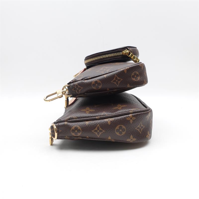 Pre-owned Louis Vuitton MULTI Clutch Bags ACCESSORIES Monogram Canvas Crossbody Bag