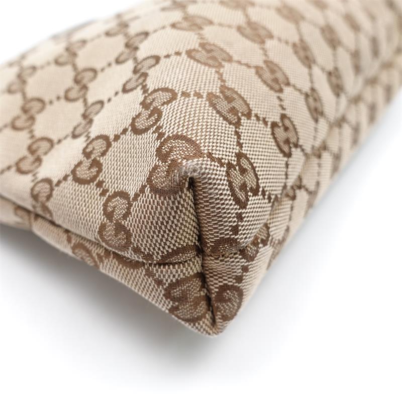 Pre-owned Gucci Brown Canvas Shoulder Bag
