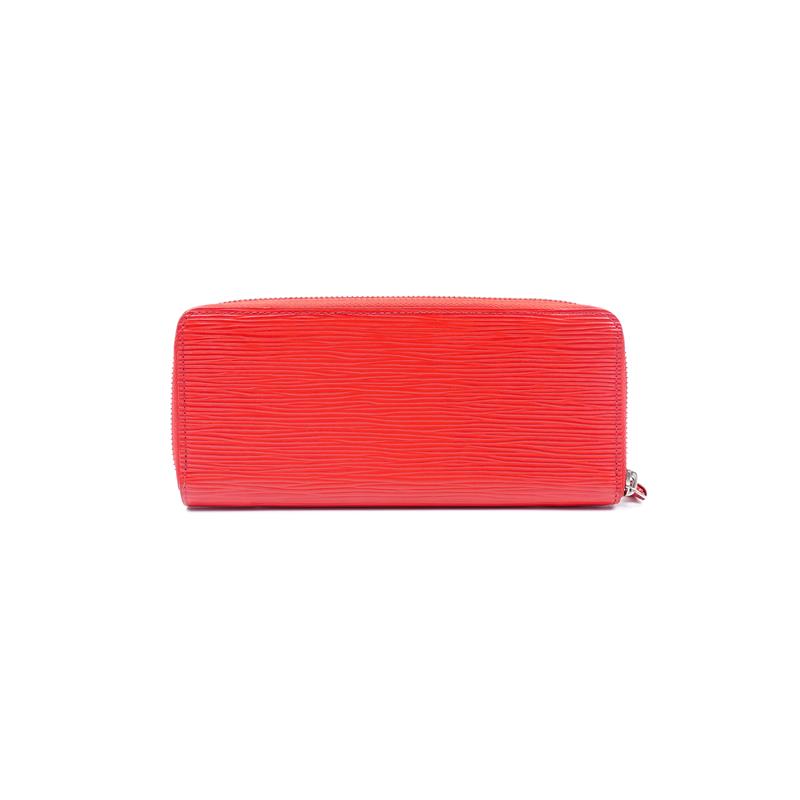 [Deal] Louis Vuitton Clemence Red Epi Zippy Wallet