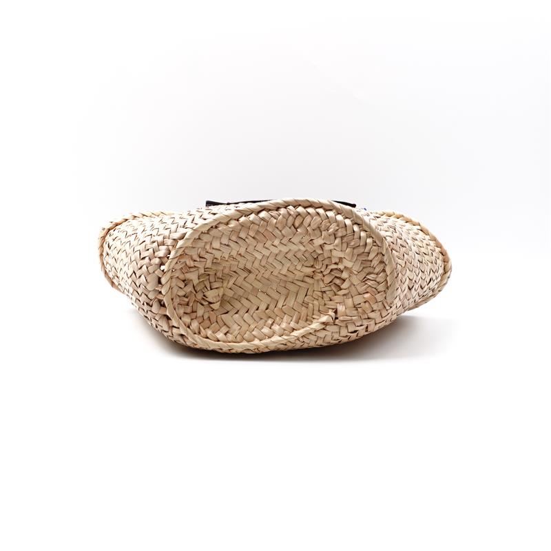Pre-owned Loewe Straw Bucket Bag