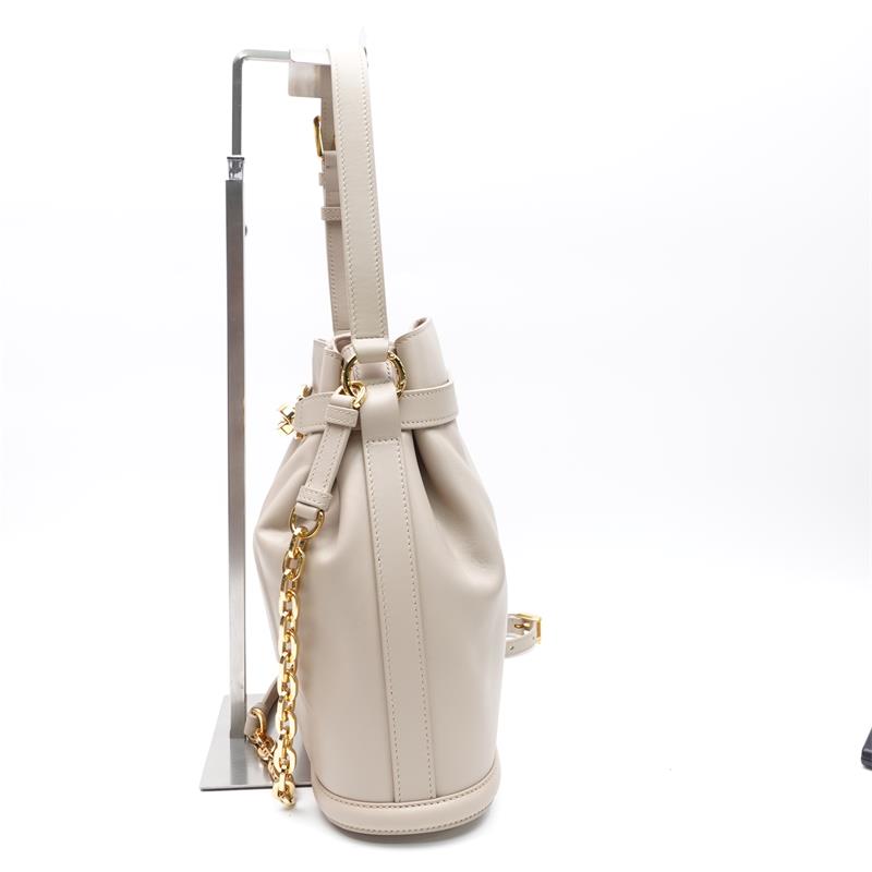 Pre-owned Dior C'est Dior Cream Calfskin Shoulder Bag