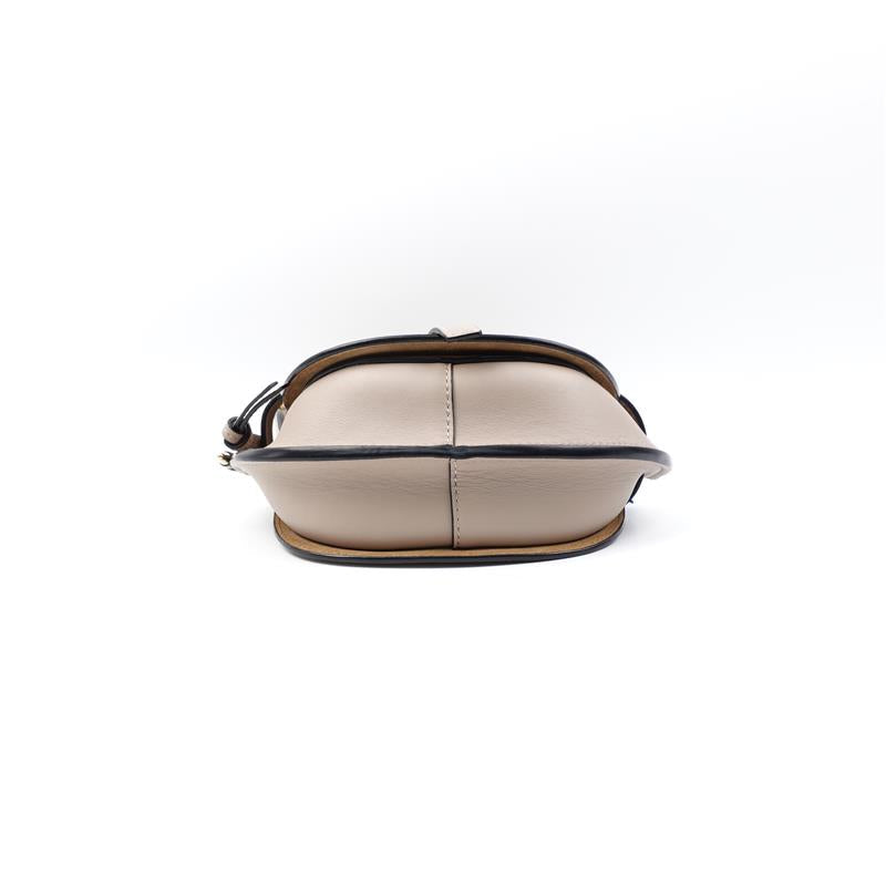 Pre-owned Loewe Gate Mini Grey Calfskin Shoulder Bag