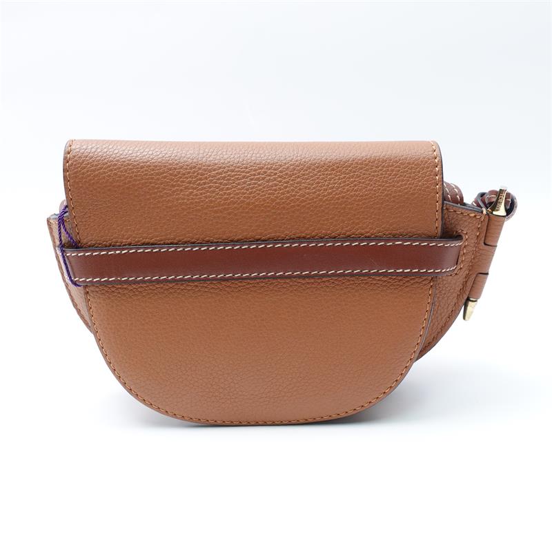 Pre-owned Loewe Gate Mini Brown Calfskin Shoulder Bag