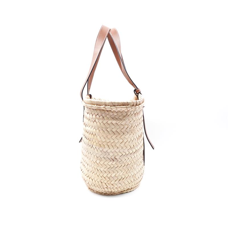 Pre-owned Loewe straw basket bag