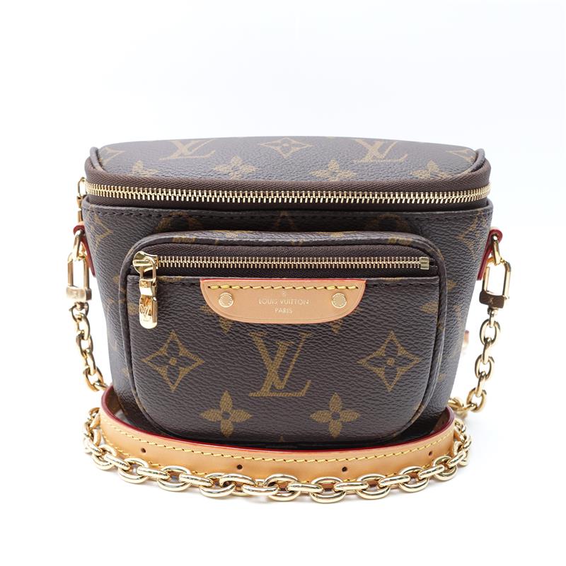 Pre-ownd Louis Vuitton Bumbag Mini Monogram Coated Canvas Belt Bag