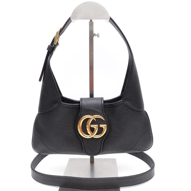 Gucci Aphrodite Black Calfskin Shoulderbag