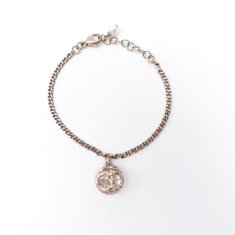 [Deal] Pre-owned Chanel Golden Alloy Diamond  Bracelets