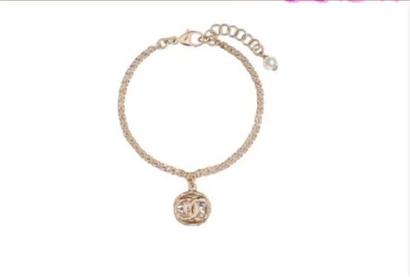 [Deal] Pre-owned Chanel Golden Alloy Diamond  Bracelets