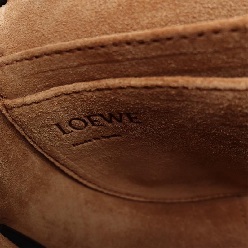 Pre-Owned Loewe Gate Mini Blue Calfskin Shoulder Bag