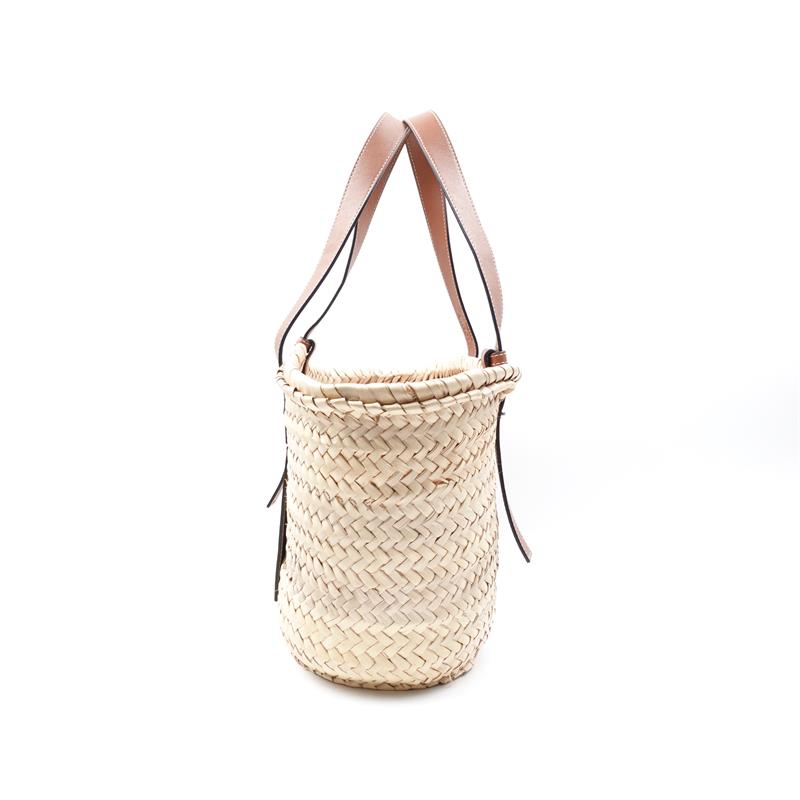 Pre-owned Loewe straw basket bag