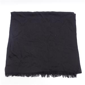 Pre-Owned Gucci Black Square Wool Scarf