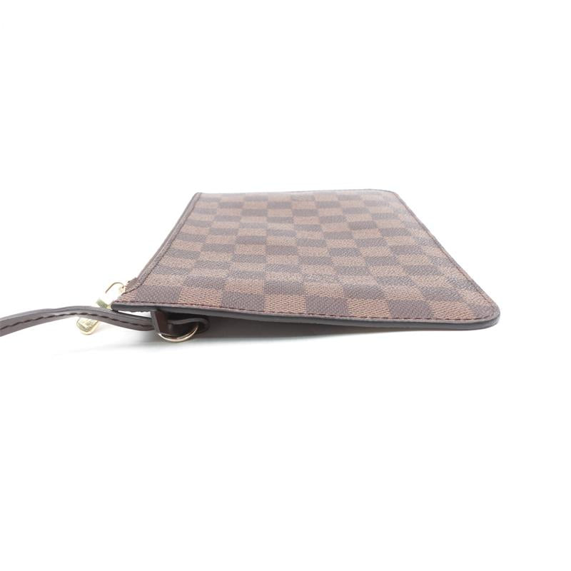 Pre-owned Louis Vuitton Damier Ebene Canvas Shopper Bags Pouch