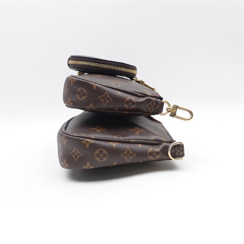 Pre-owned Louis Vuitton MULTI Clutch Bags ACCESSORIES Monogram Canvas Crossbody Bag