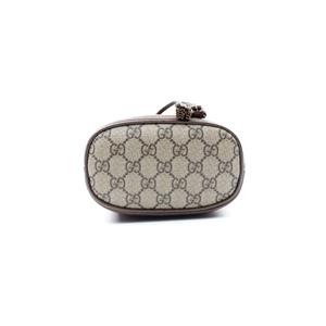 Pre-owned Gucci Ophidia GG Brown Coated Canvas Shoulder Bag