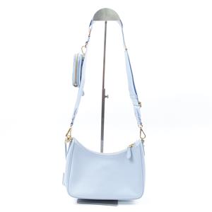 Pre-owned Prada Re-edition Blue Calfskin Shoulder Bag