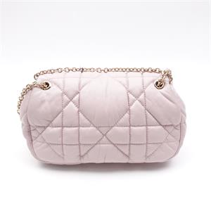 Pre-owned DIOR Calfskin Crossbody Bags Purple&Gold Crossbody Bag