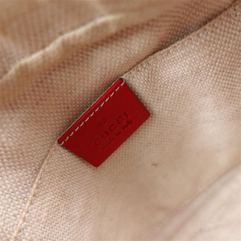 [Deal] Pre-owned Gucci Soho Disco Red Calfskin Cross Body Bag