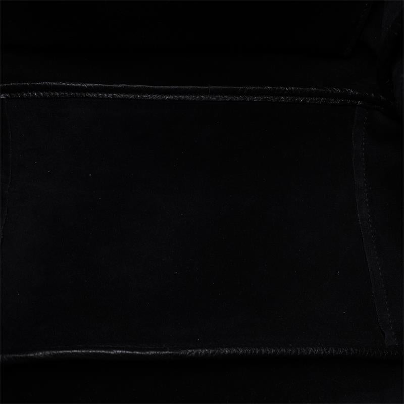 Pre owned Saint Laurent Bea Black Calfskin Tote Bag