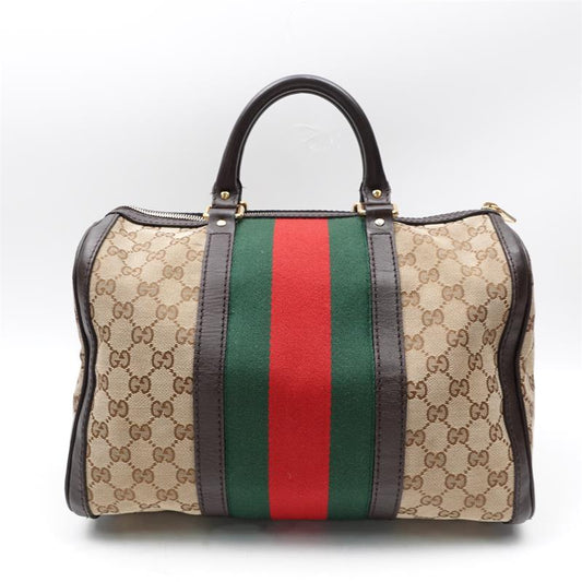 Pre-owned Gucci Ophidia Boston GG Canvas Tote Bag