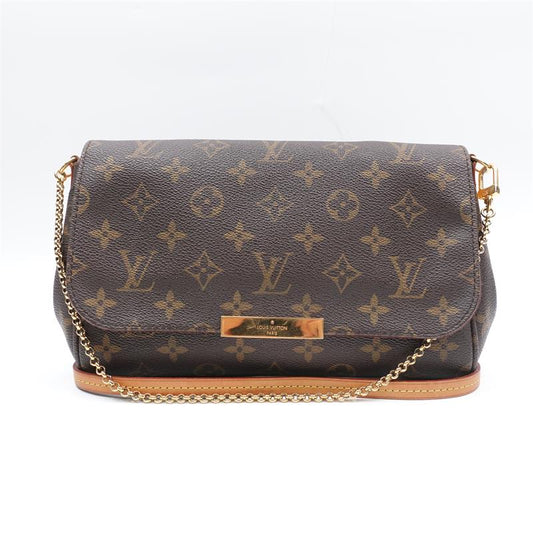 Pre-owned Louis Vuitton Favorite MM Monogram Coated Canvas Shoulder Bag