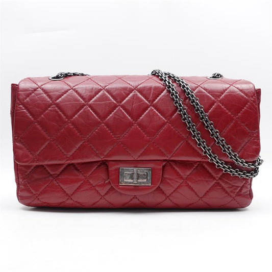 [Deal] Pre-owned Chanel 2.55 Red Calfskin Shoulder Bag