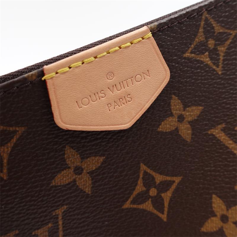 Pre-owned Louis Vuitton MULTI POCHETTE ACCESSORIES Monogram Canvas Crossbody Bag