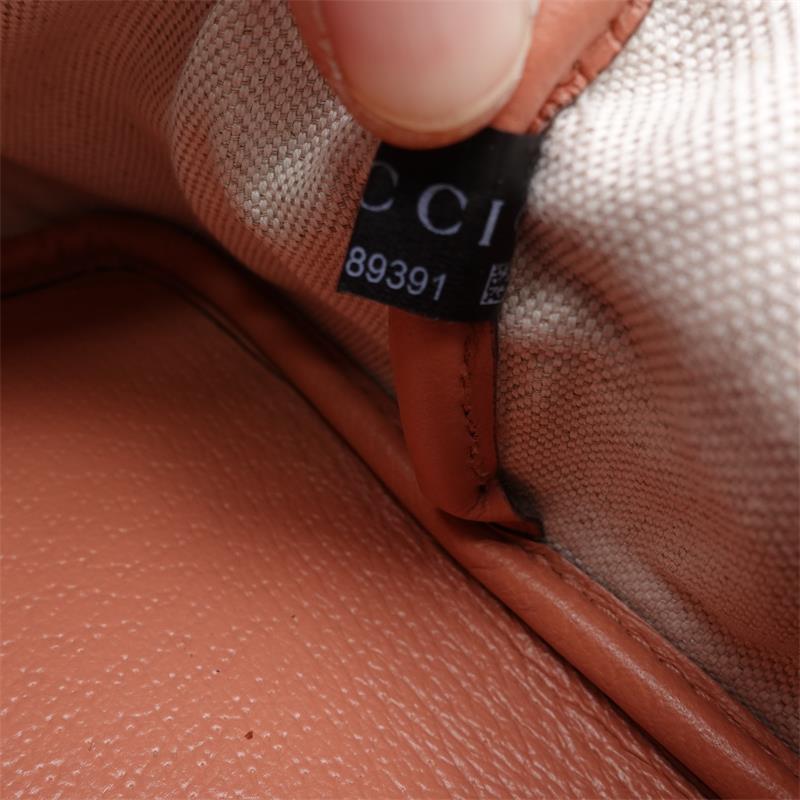 Pre-owned Gucci Pink GG Canvas Tote Bag