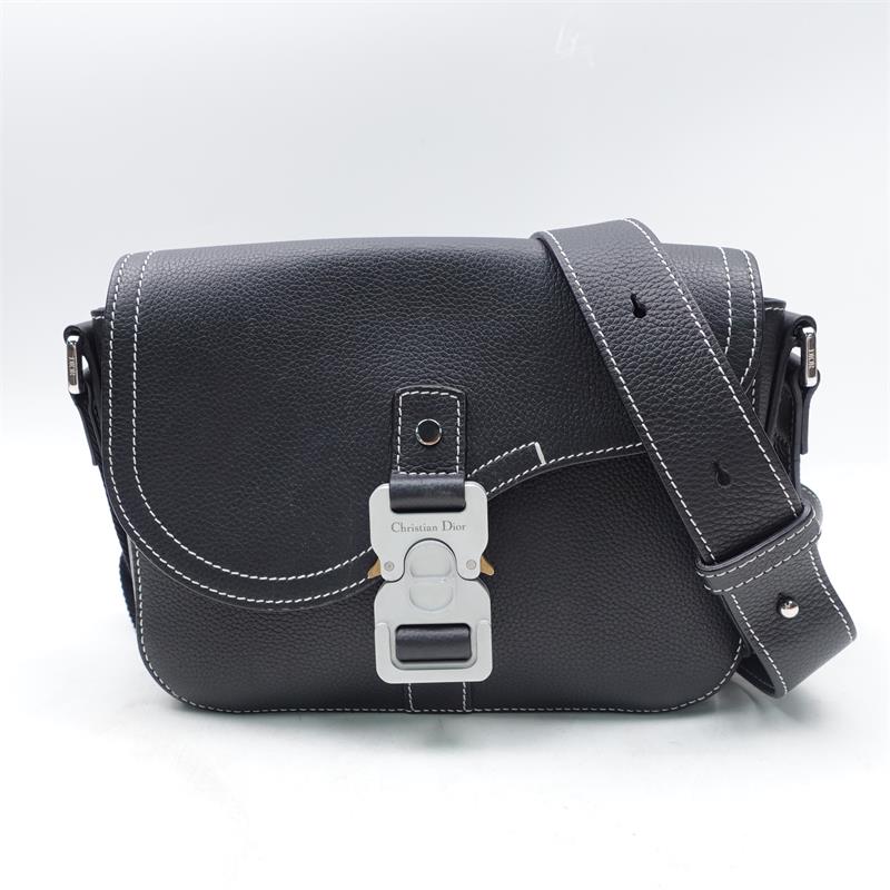 Dior Messenger Black Calfskin Cross Body Bag