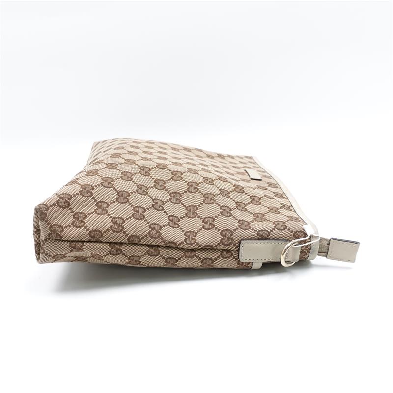 Pre-owned Gucci Brown Canvas Shoulder Bag