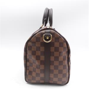 Pre-owned Louis Vuitton Speedy 30 Brown Calfskin Shoulder Bag