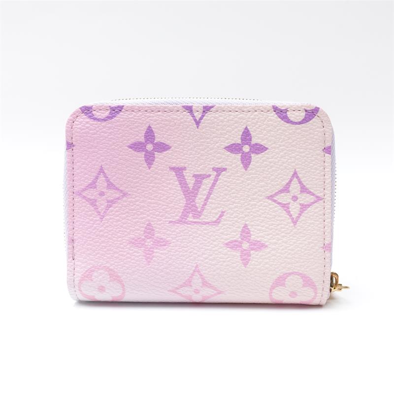 Pre-owned Louis Vuitton ZIppy Spring In The City Short Wallet