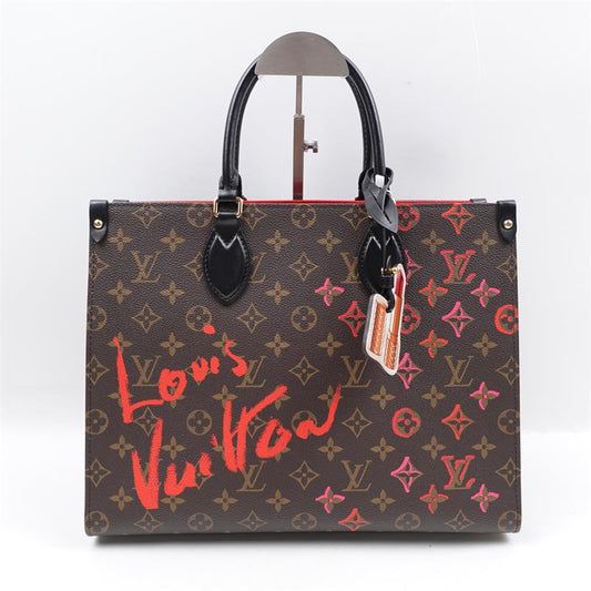 Pre-owned Louis Vuitton Onthego Valentine Edition Tote Bag