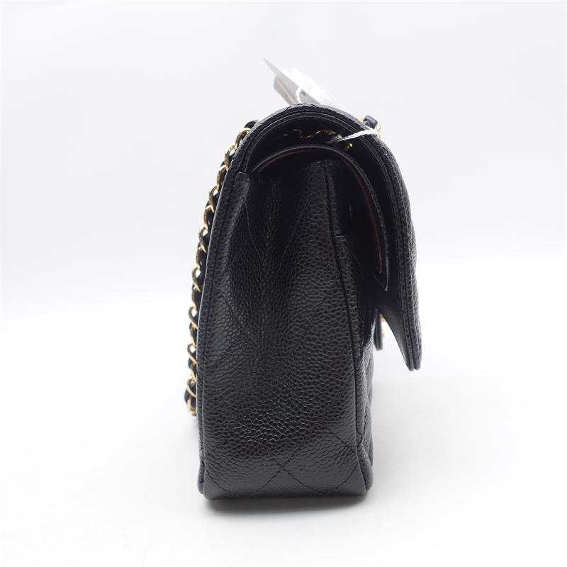 Chanel CF Medium Black Caviar Shoulder Bag