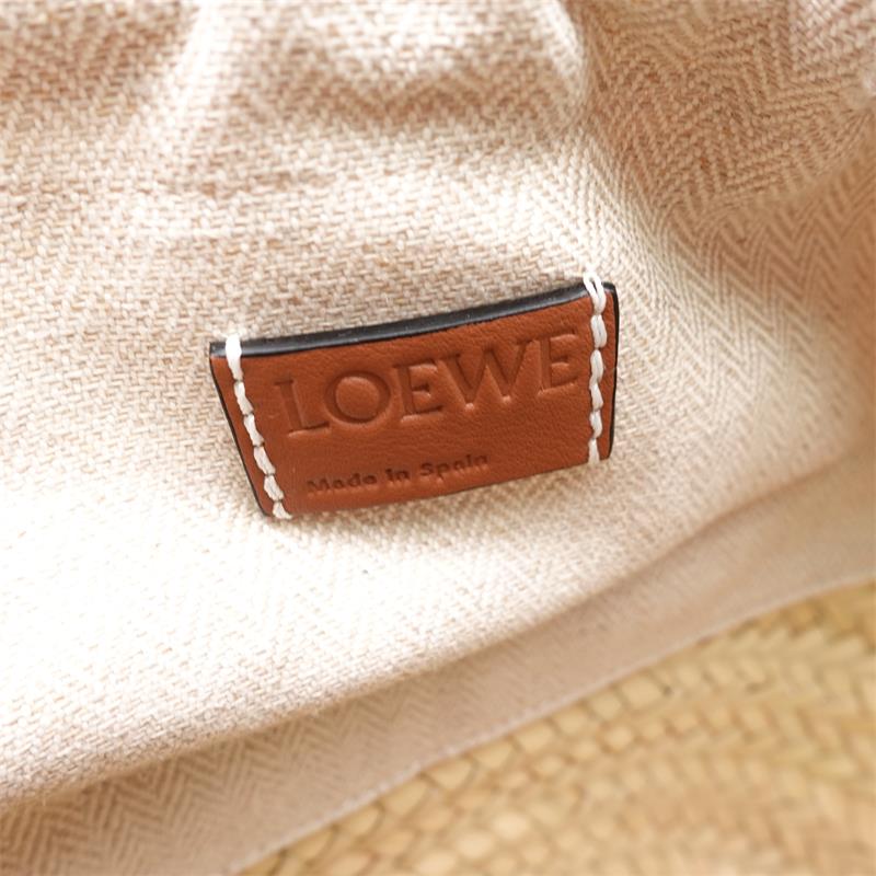 Pre-owned Loewe Straw Backet Shoulder Bag