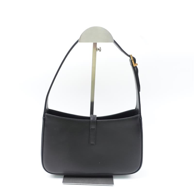 Pre-owned Saint Laurent Sulpice Black Calfskin Hobo