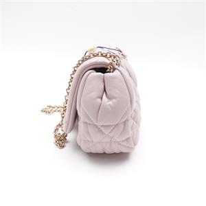Pre-owned DIOR Calfskin Crossbody Bags Purple&Gold Crossbody Bag