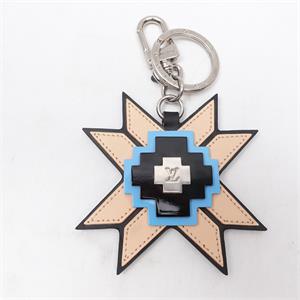 Pre-owned Louis Vuitton Calfskin Bag Accessories Milktea Bag Charm