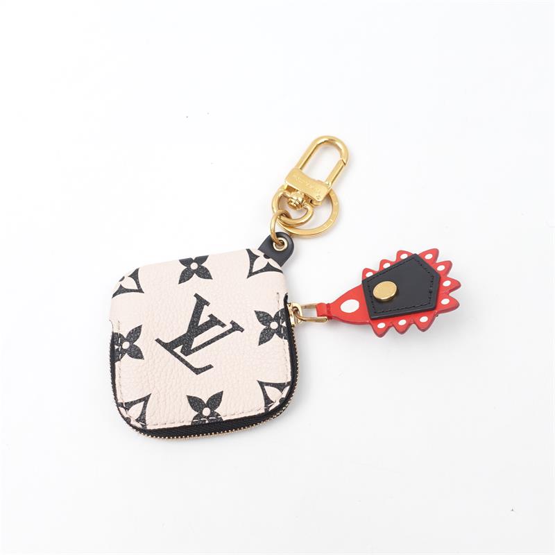 Louis Vuitton Crafty Square Leather Coin Pouch Bag