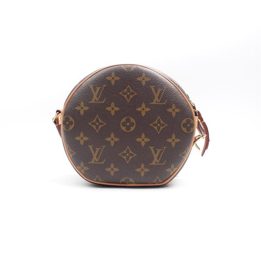 Pre-owned Louis Vuitton Boite Chapeau Souple Brown Coated Canvas Shoulder Bag