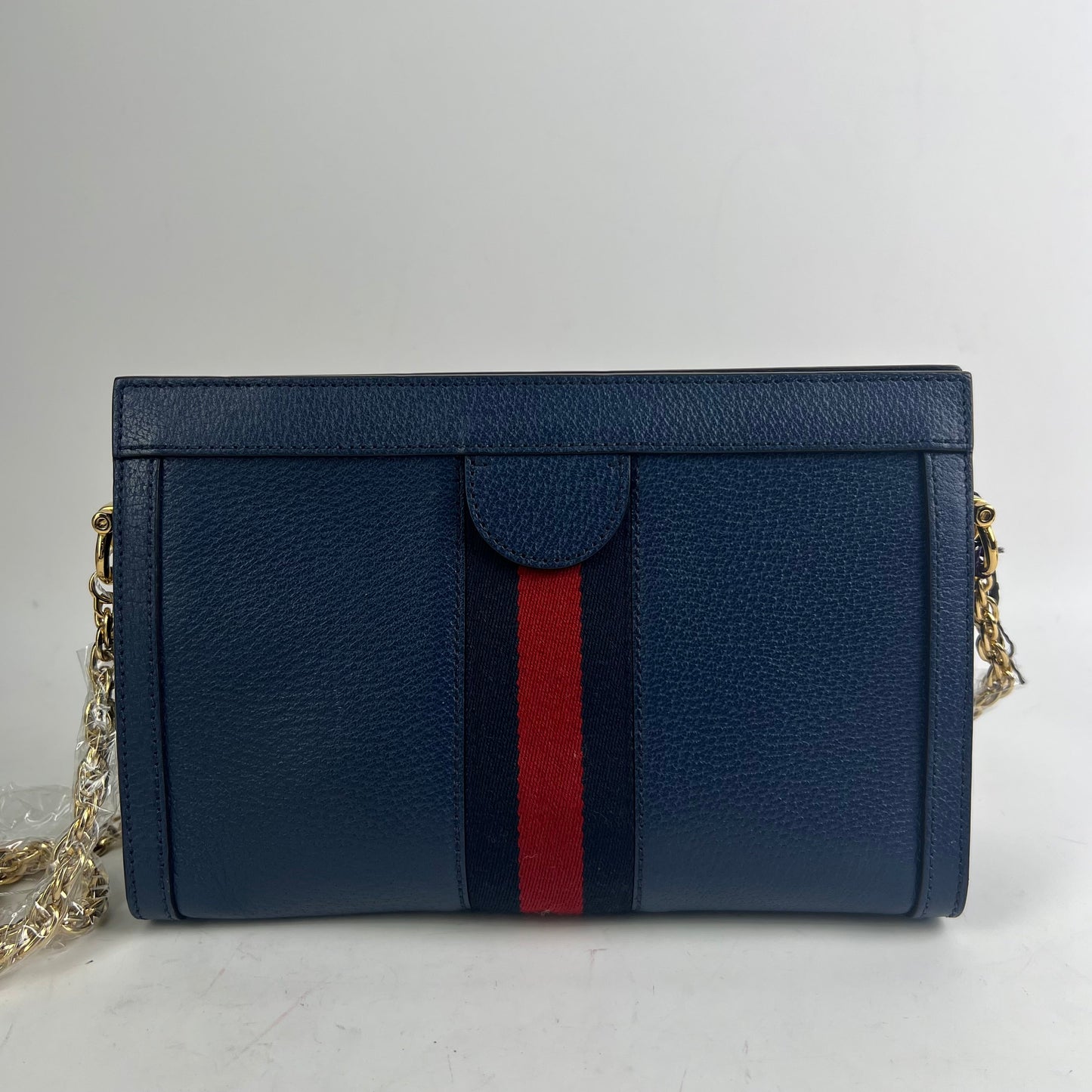 [Deal] Pre-owned Gucci Blue Ophidia Calfskin Crossbody Bag