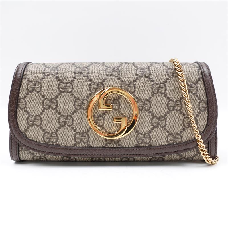 Pre-owned Gucci Blondie GG Coated Canvas Shoulder Bag