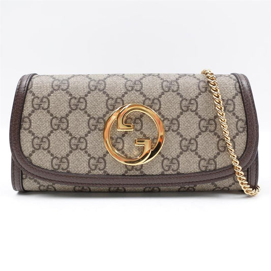 Pre-owned Gucci Blondie GG Coated Canvas Shoulder Bag
