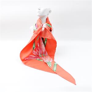 Pre-Owned Hermes Multicolored Square Silk Scarf