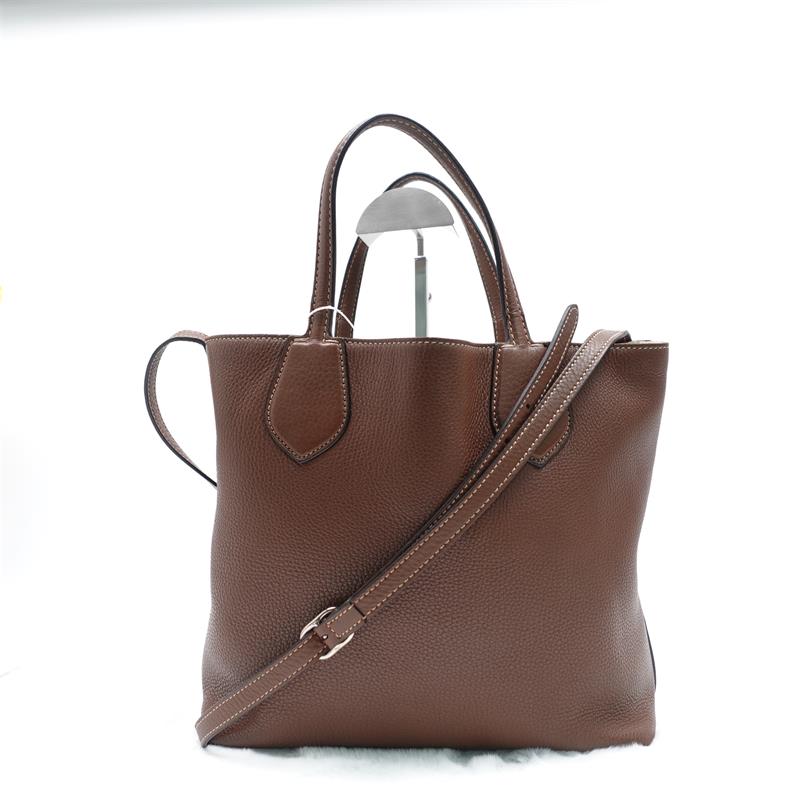 [Deal] Pre-owned Gucci Brown Calfskin Tote Bag