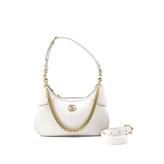 Pre-owned Gucci Aphrodite White Calfskin Shoulder Bag